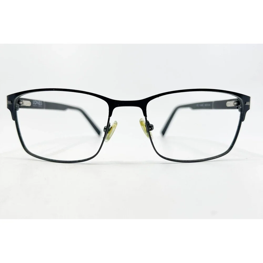 Jones New York Eyeglasses Womens Black J356 Rectangular Frames 56-18-145
